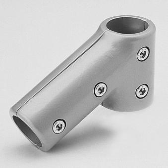 T-Connector 60°/120° trowal-polished