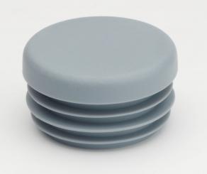 Plastic plug grey 43 mm